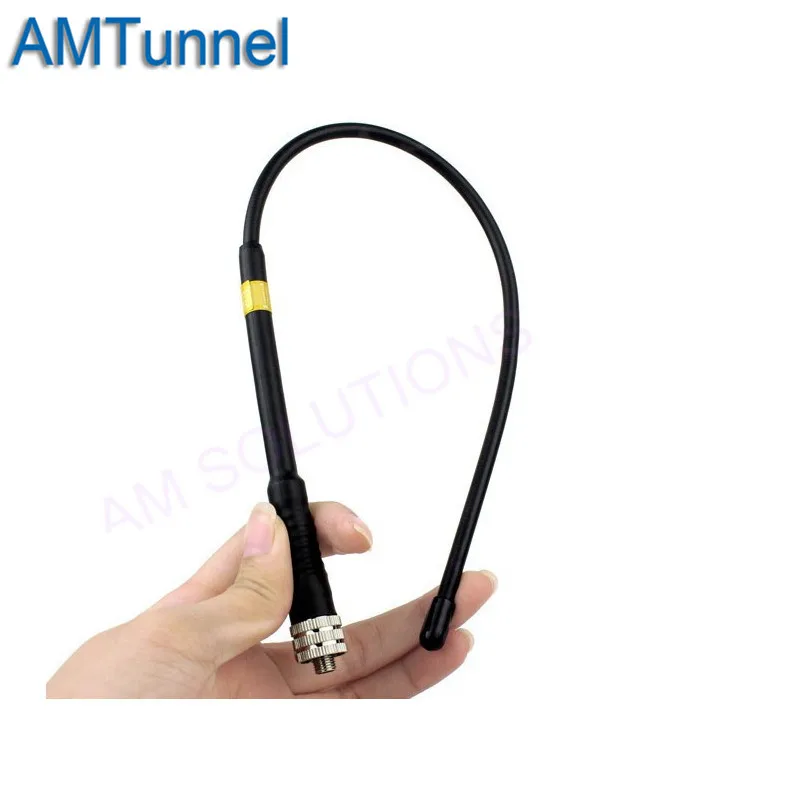 Мягкая антенна SMA гнездовой двухдиапазонный VHF/UHF 144 МГц для Kenwood TK100 ICOM Motorola Wilson