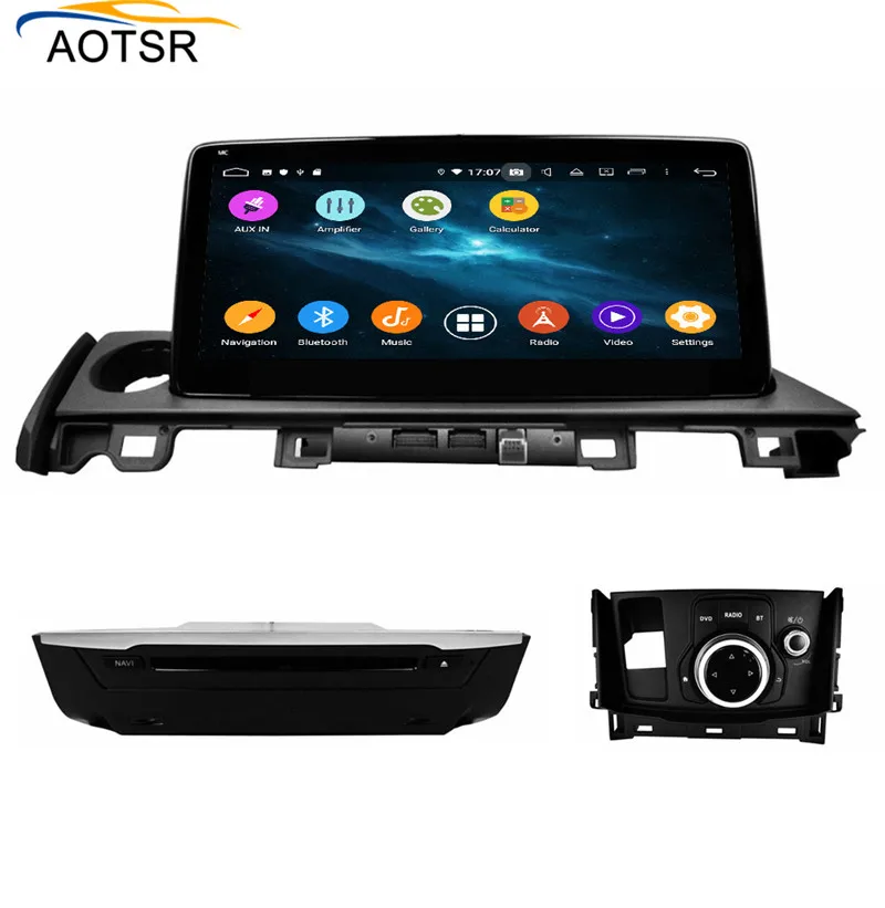 Clearance DSP 4+64 Android 9.0 car multimedia dvd radio For MAZDA 6 2017 2018 tape recorder car dvd gps Navigation Video stereo Player BT 3