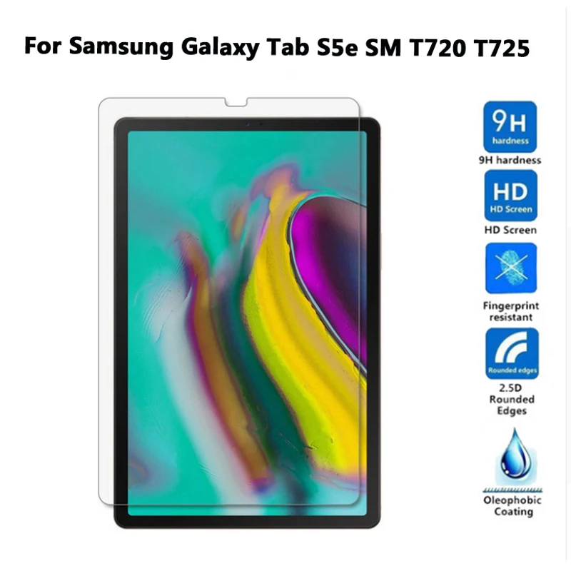 Закаленное стекло для Samsung Galaxy Tab S5e защитная пленка экрана планшета T720 0 28 мм 10 5
