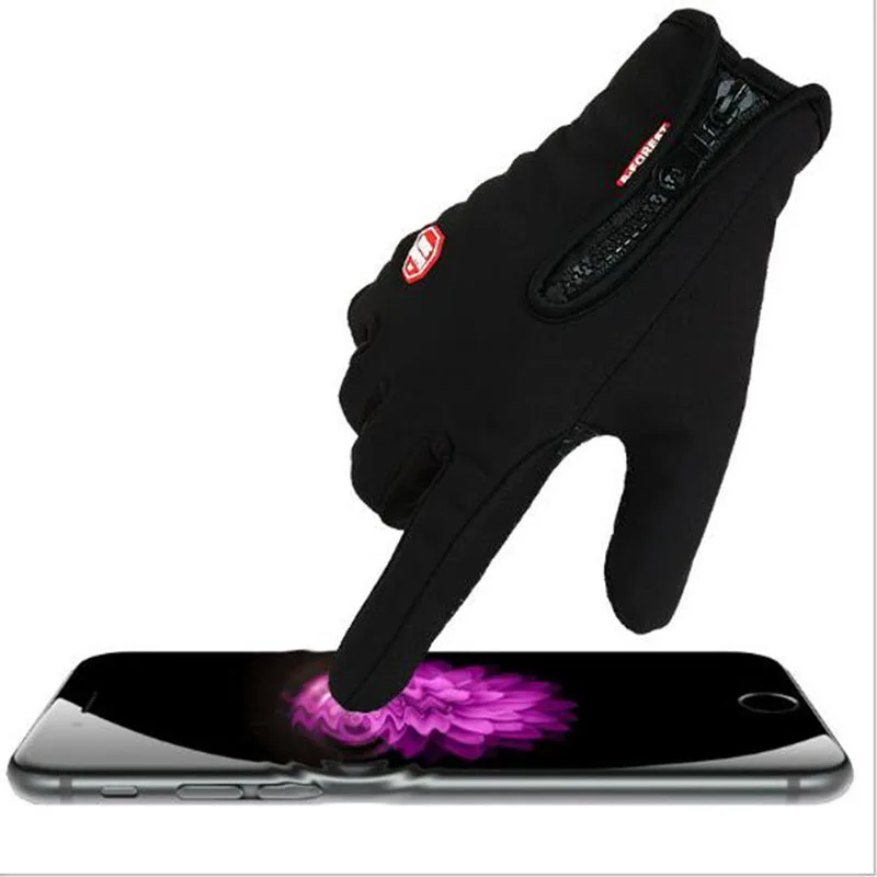 2016 hot and cold gloves men and women outdoor Fleece gloves touch wind proof warm riding riding