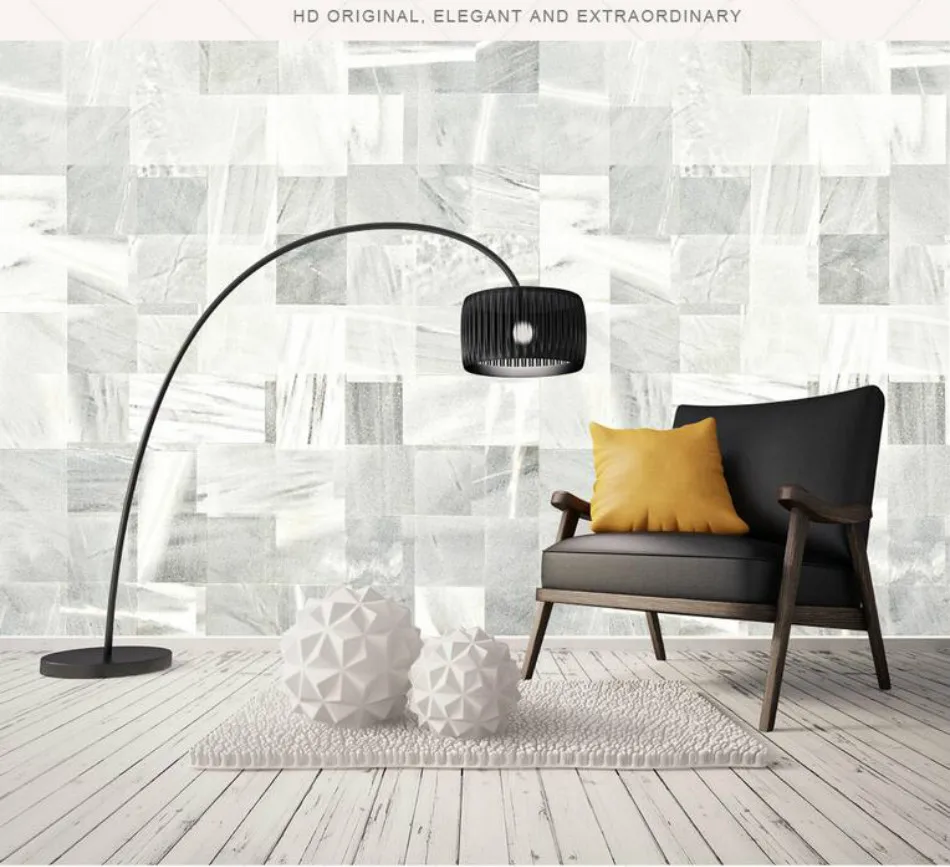 Custom 3d Wall Paper Wallpaper For Walls 3d Murals Modern Minimalist White Stone Wall Dali Wallpapers Home Improvement Wallpaper For Walls 3d Paper Wallpaperwallpaper For Walls Aliexpress