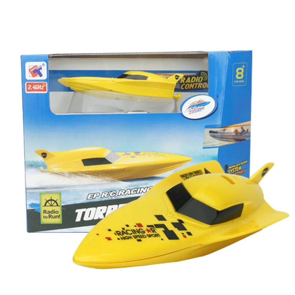 RC водный трюк моторная лодка Детские игрушки 2,4G мини-лодка с дистанционным управлением подарки для детей