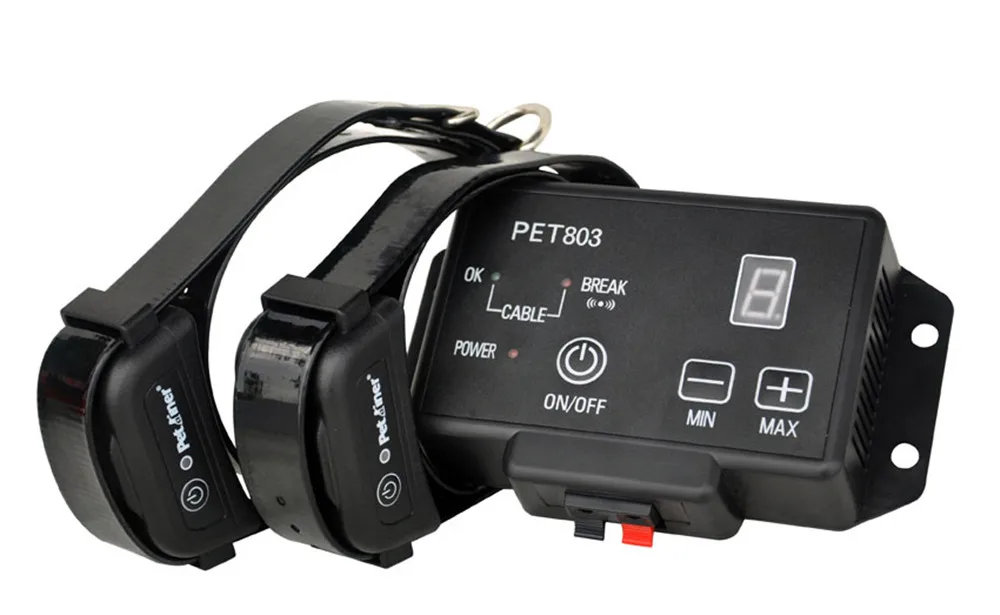 Petrainer PET803 2 ограда для обучения собаки шок ошейники портативное электрическое