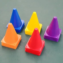 10Pcs 7 Inch 10 inch 7 inchMultipurpose Sport Football Training Traffic Cones Activity Cones for Kid and Adult