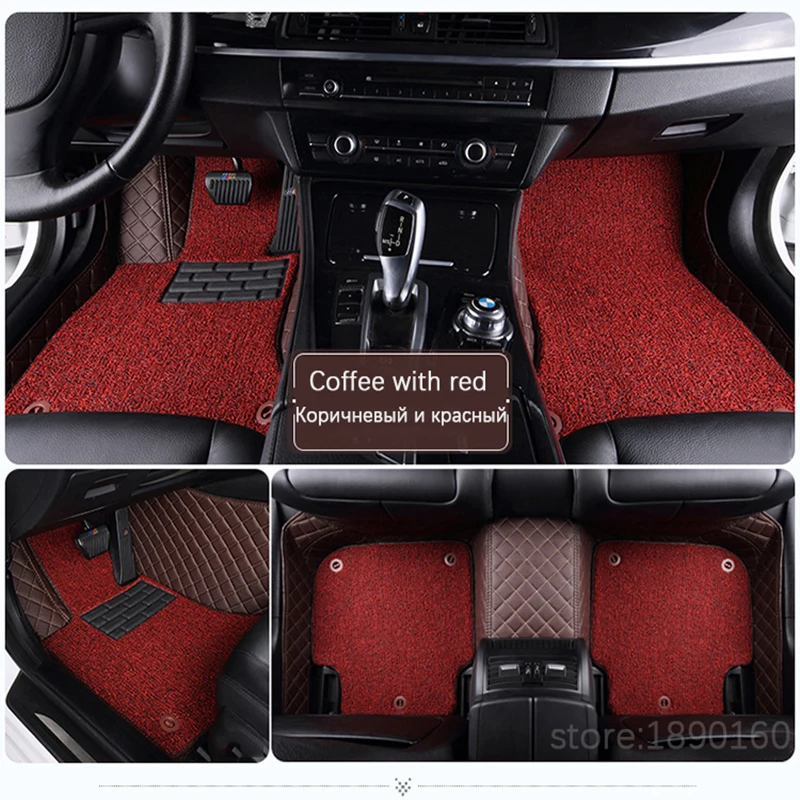 

Custom car floor mats for smart all models fortwo forfour forjeremy car-styling Custom auto foot mats car accessories