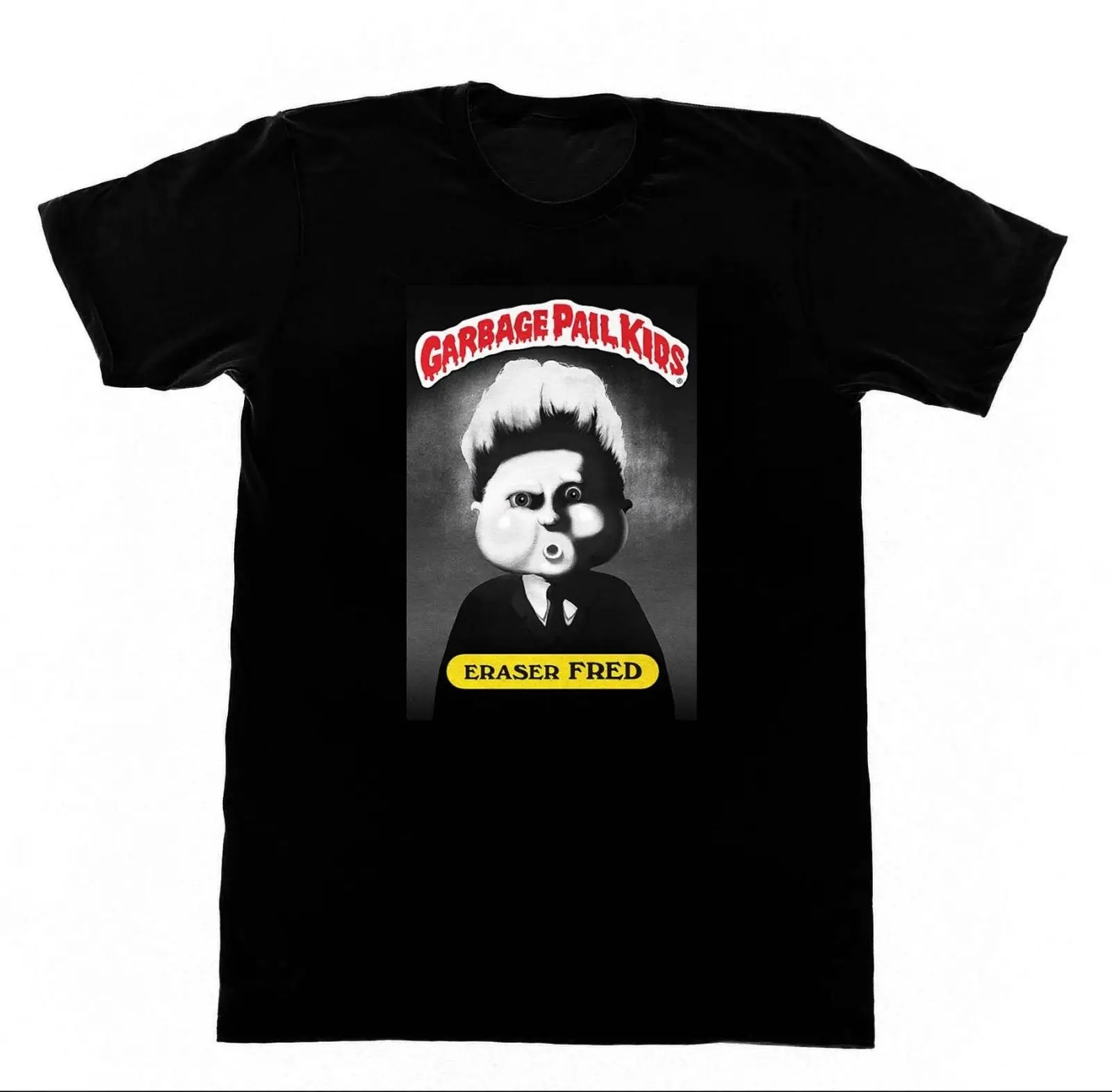 

2019 New Eraser Head Garbage Pail Kids 76 Tshirt Eraserhead David Lynch Twin Peaks Cotton 100% cotton tee shirt
