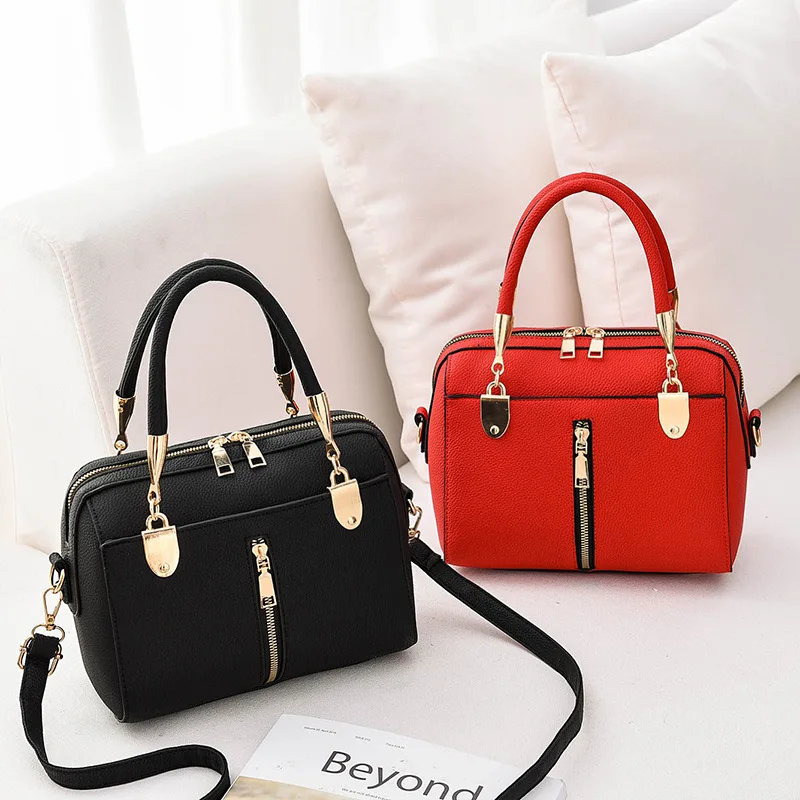 Bolso de mano de cuero PU de alta calidad para mujer bolsos de bandolera de moda para mujer