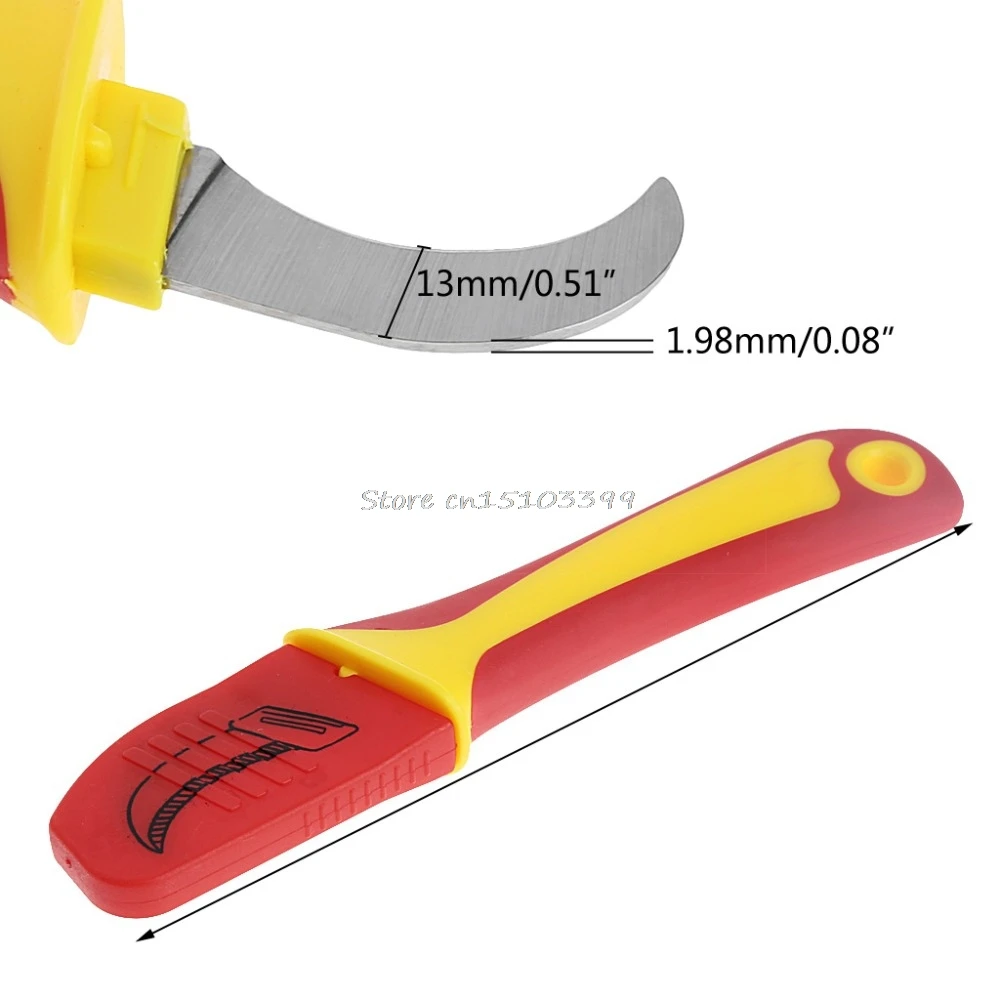 1 шт. нож электрика отрезной инструмент Ремонтный инструмент крюк нож пластиковая рукоятка ручные инструменты Прямая поставка