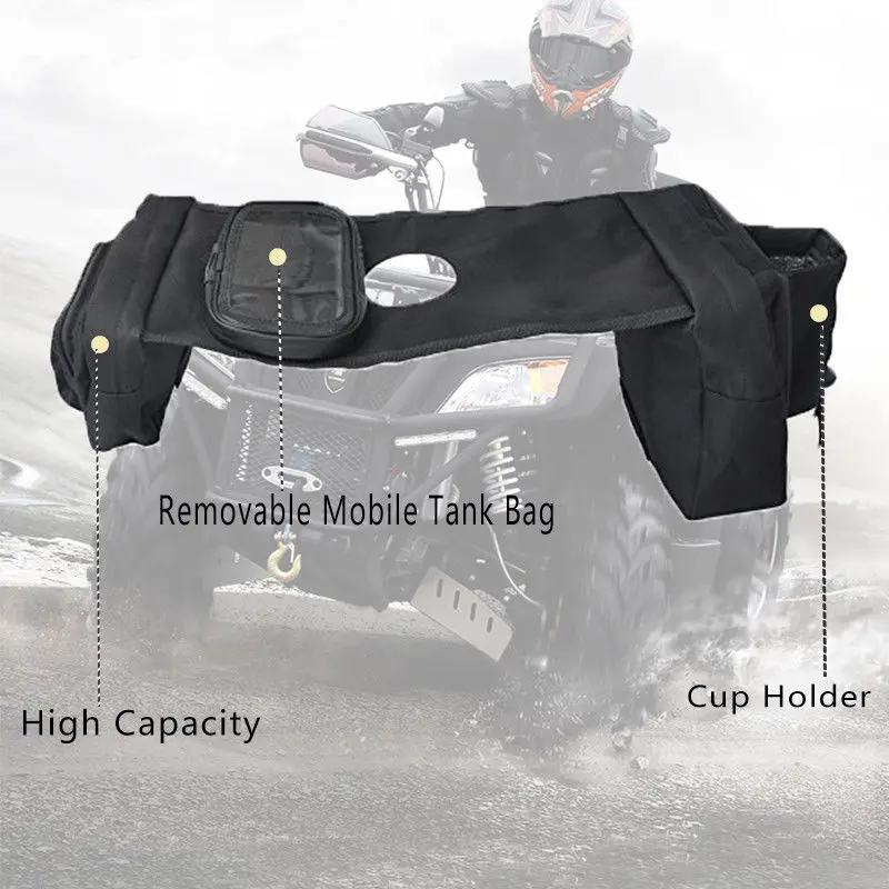 

KEMiMOTO Motorcycle Universal Tank Saddle Bags For ATV Tank Bag for BMW for Yamaha Side bag Motorcycle Accessories
