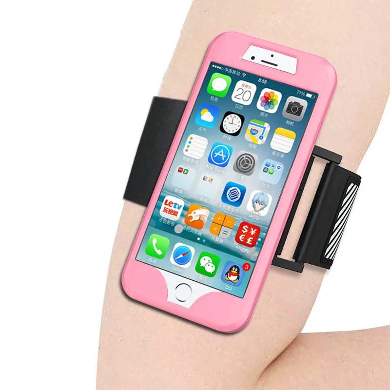 Goede Tmalltide Voor iPhone 7 8 P Sport Running Jogging Gym met Vaste Arm Band Telefoon Houder Riem
