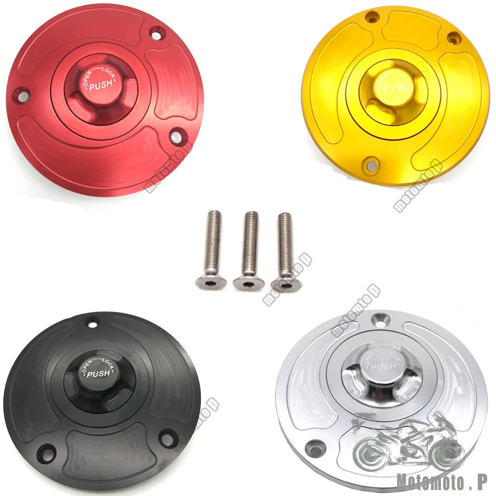 Free shipping Motorcycle New CNC Aluminum Fuel Gas CAPS Tank Cap tanks
