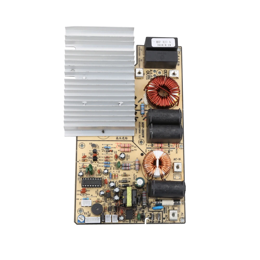2800 Вт 220 В печатная плата PCB с катушкой электромагнитного нагрева панель управления для индукционной плиты
