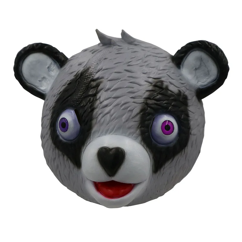 Game-Adult-Kids-Bear-Panda-Cosplay-Costumes-Masks-Jumpsuit-Zentai-CUDDLE-Fireworks-Team-Leader-Latex-Mask (4)