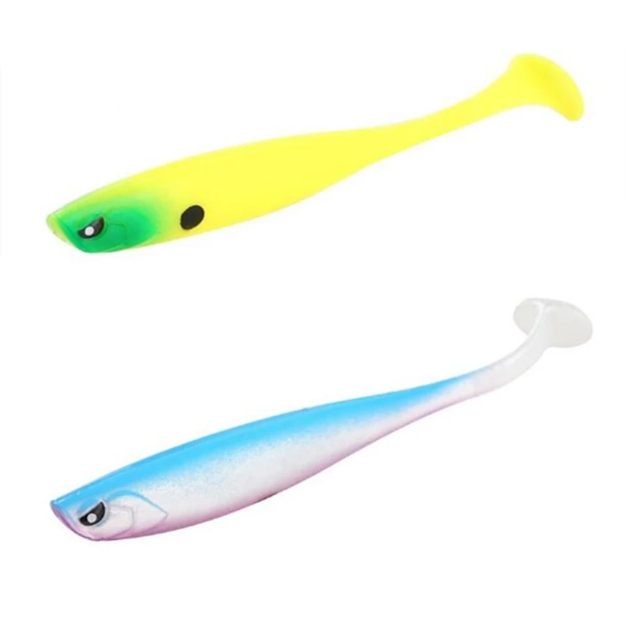 

Easy Shine Fishing Lure 10g/12.5cm soft lure 3pcs/lot Shad Silicone Bait Bass Pike Minnow Swimbait Jigging carp Fishing