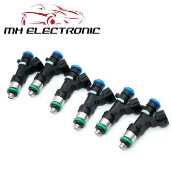 

MH Electronic Fuel Injector 6pcs 16600-JA000 16600-JA00B 0280158130 for NISSAN ALTIMA 2007-2013 Rogue Sentra 2008-2013 2.5L L4