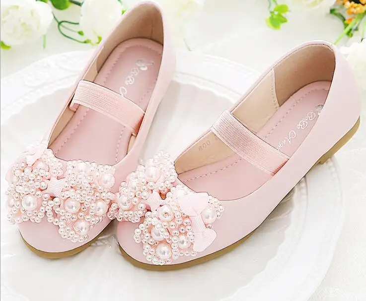 Zapatos de encaje con niña, calzado de fiesta de baile niña, zapatos de