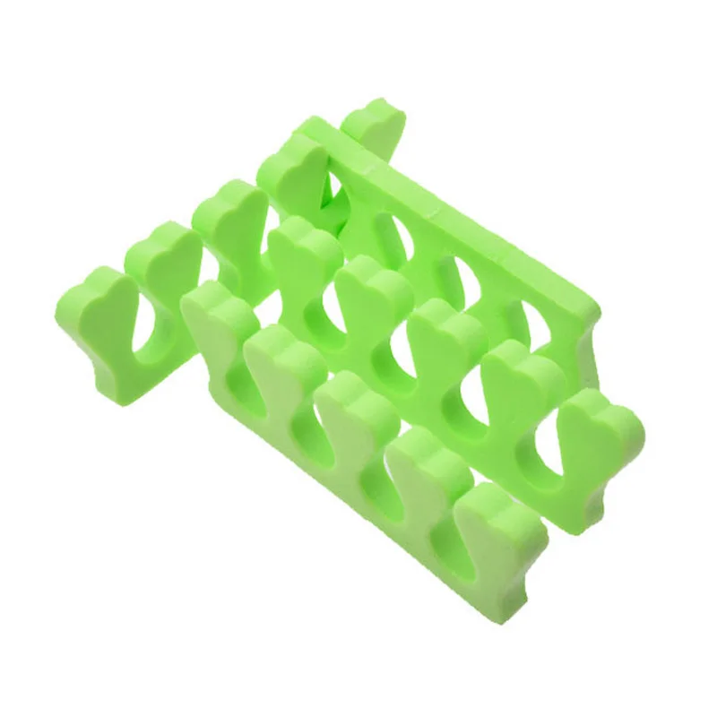 

Hot 10Pcs Nail Art Toe Painting Separator Soft Foam Manidure Pedicure Hand Spacers SJ66