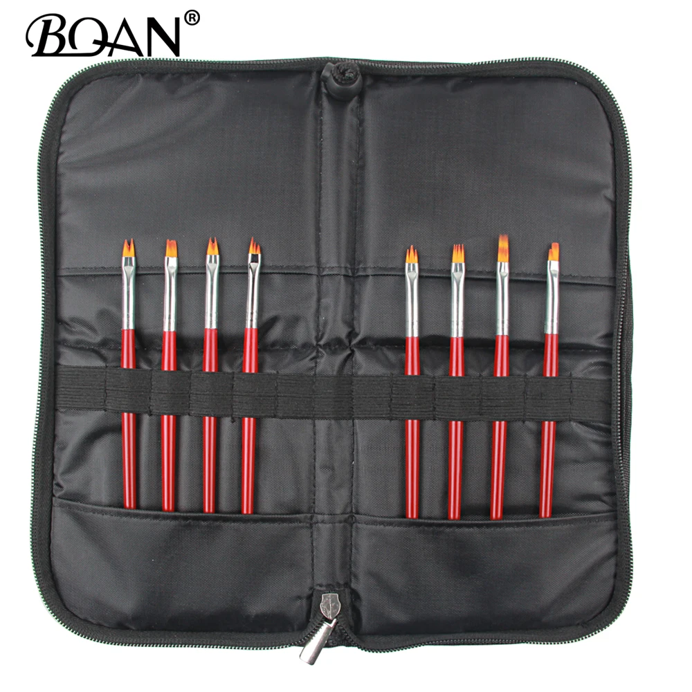BQAN косметичка для наращивания ногтей и ресниц(только мешок, не включая инструменты) сделать UpToolsBag контейнер черный мешок