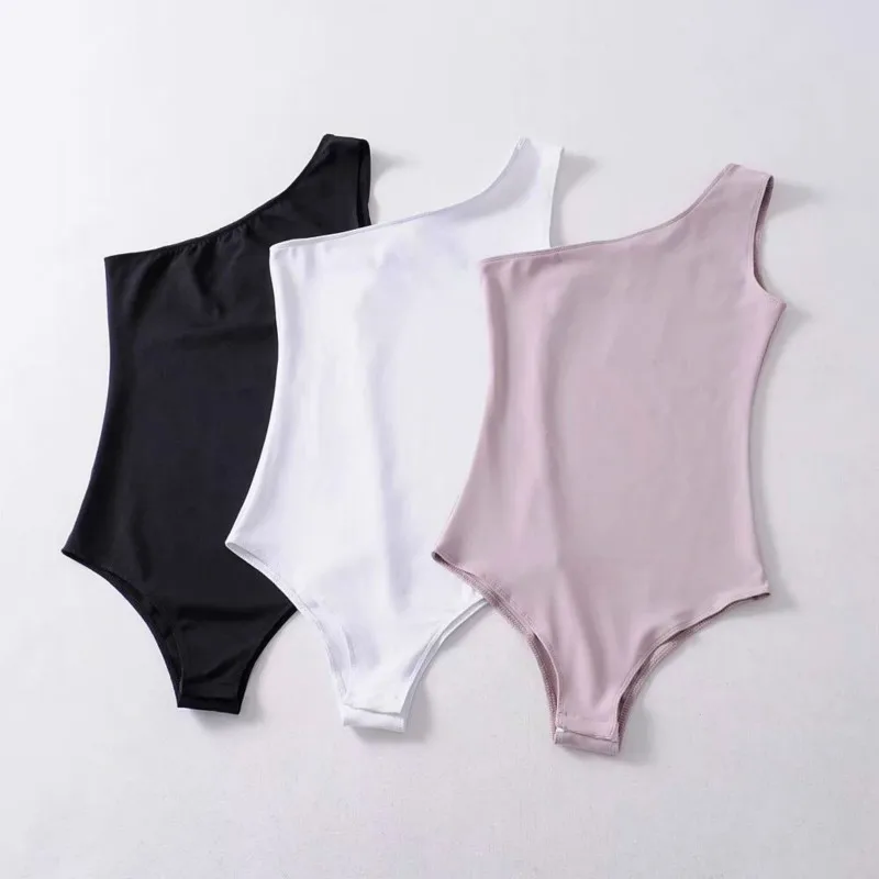 Bodysuit women Sexy Summer bodysuits Off-shoulder Catton Bodycon jumpsuits for women 2019 Beach Sexy outfit Rompers womens