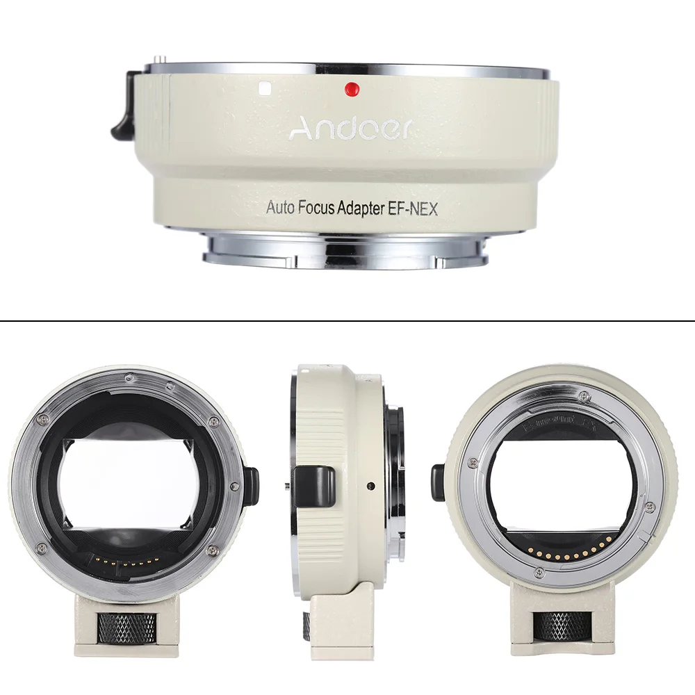 Andoer Автофокус AF EF-NEXII переходное кольцо для Canon EF EF-S объектив для sony NEX E крепление 3/3N/5N/5R/7/A7/A7R/A7S/A5000/A5100/A6000