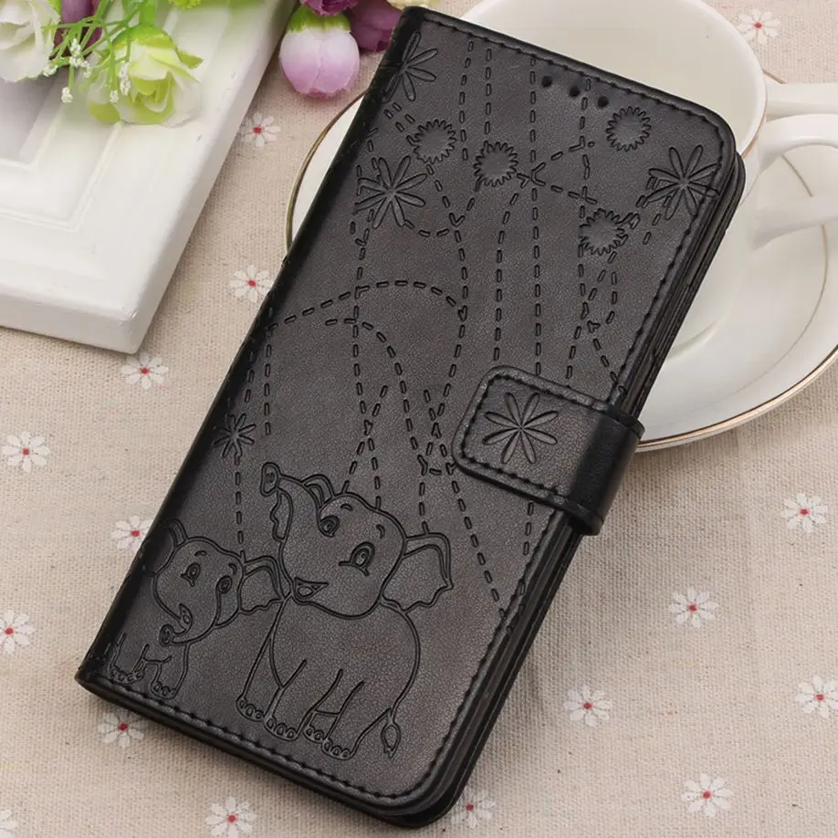 

Fireworks Elephant Case For Xiaomi Mi F1 A2 Lite Redmi 5A 6A 6 Note 5 Pro Plus Luxury Wallet Stand Photo Frame Flip Cover DP03G