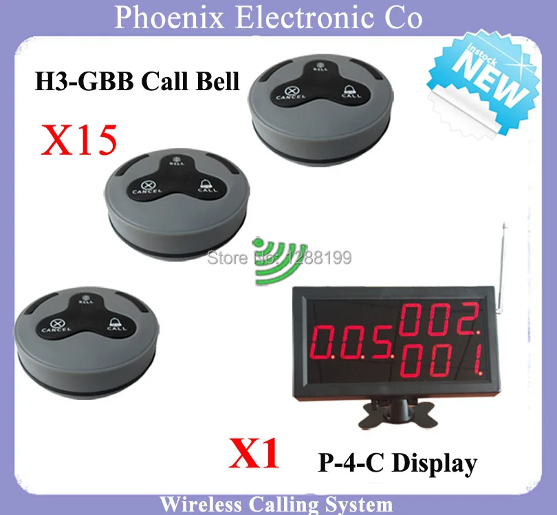 

Coffee House call bell system Restaurant Coffee Bar Wireless Call Calling System Waiter Service Paging System Wrist Watch Pager