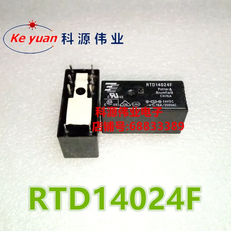 Rtd14024f Relay 16a 8pin 24vdc Rtd14024 - Relays - AliExpress