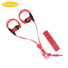 Honsigogo Stereo Ear Hook Sport Wireless Bluetooth Earphone Separable Receiver Earbuds for iphone samsung font b