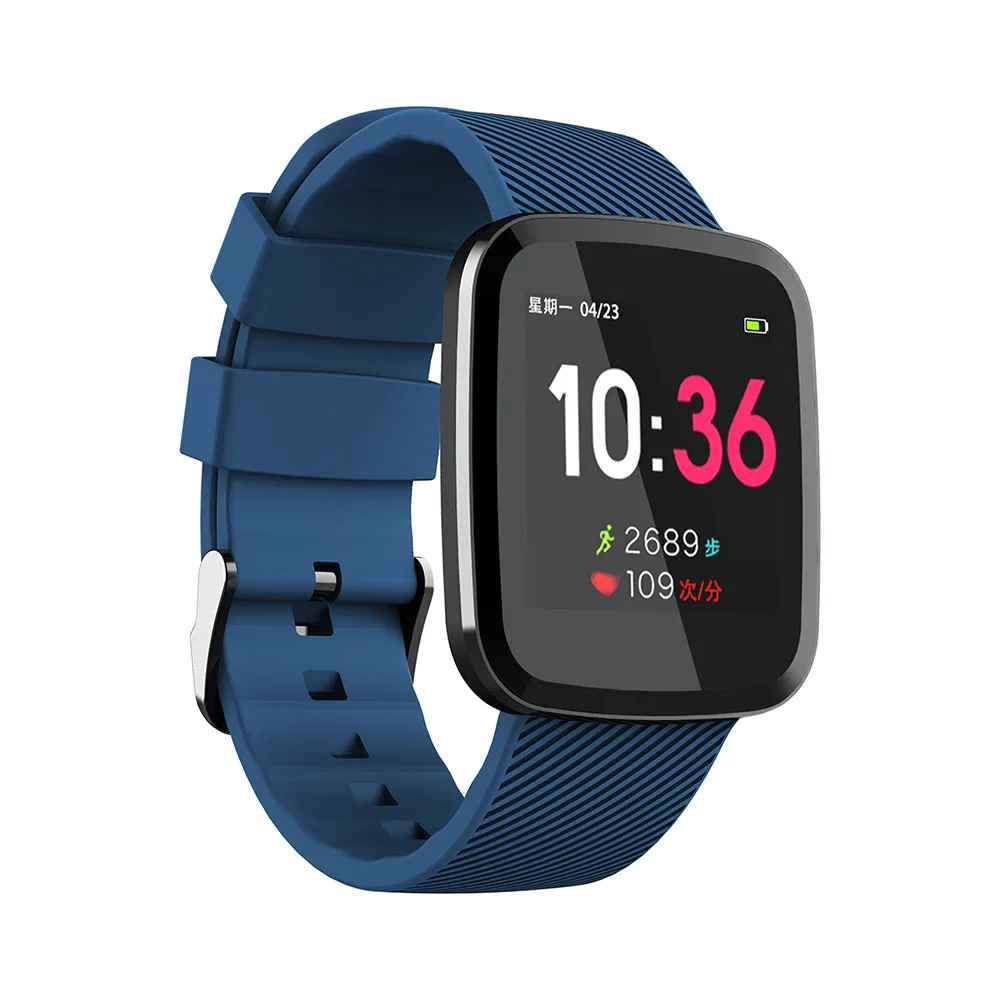 

Fitness Sports Sleep Monitor Exercise Tracker Pedometer Smart Bracelet Heart Rate Message Remind Fashion Color Screen Digital