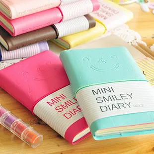 Новые милые планировщики свежие 99 листов Мини Кожаный Блокнот органайзер