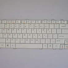 Белый цвет Тетрадь клавиатура, клавиатура для ноутбука LENOVO Y450 Y450A Y450G Y550 Y550A