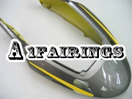Корпусы для Honda CBR600F4i 2004 2005 2006 2007 ABS Пластик впрыска carenes мотоцикла рамы кузова блеск желтого и серого цвета на крышка Панель