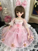 Full Set SuDoll BJD 1/3 Lovely little girl Free Eyes wig clothes all included 60cm Doll toys Toy quality