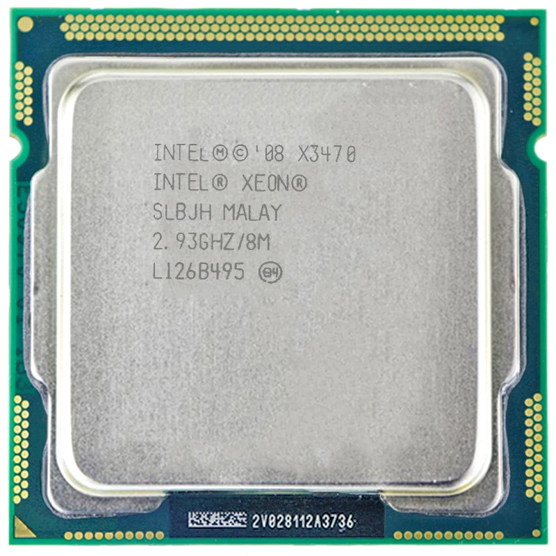 Intel Core Xeon X3470 8M Cache 2 93 GHz Torbu Frequency 3 6 LGA1156 P55 H55