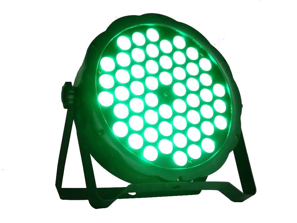 Новинка! 54x3 Вт Светодиодный светильник rgb 3 в 1 светодиодный плоский dmx512