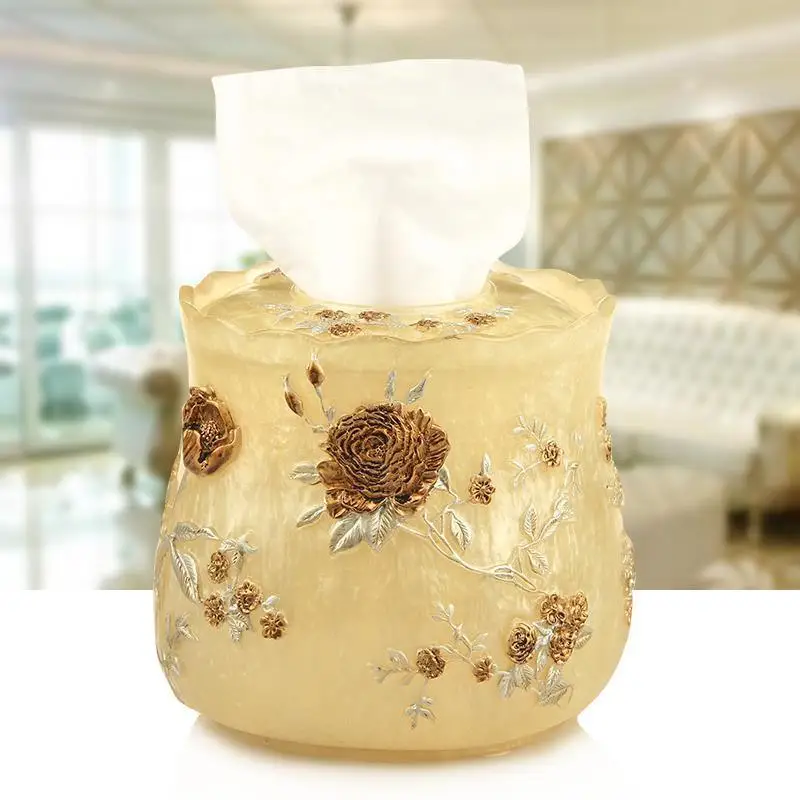 Version O Soie Feuille диспенсер Автомобильный держатель для стола Papier Porta Papel Toalha чехол держатель для салфеток Tecidos Servilletero коробка для салфеток - Цвет: Version O