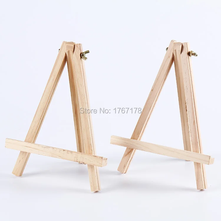 18*24cm Mini Wooden Painting Easel Tripod Artist for Sketch Drawing