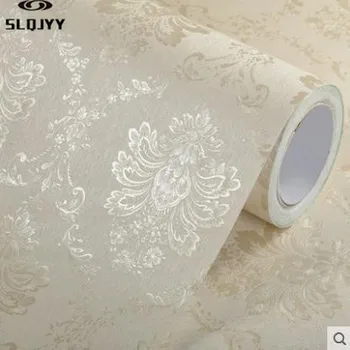 

Thicken pastoral European style wallpaper self-adhesive wall stickers bedroom living room TV wall waterproof decorative stickers