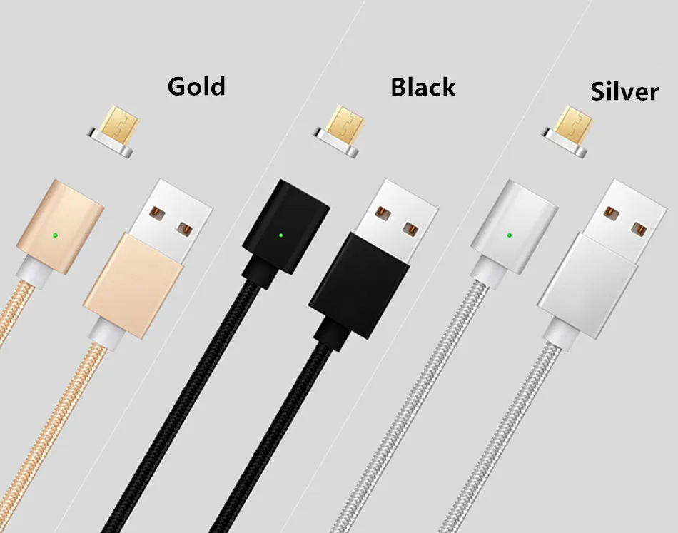 Micro USB Магнитный кабель нейлоновый Плетеный USB для Micro папа-папа кабель для быстрой зарядки и синхронизации данных для Xiaomi huawei Android