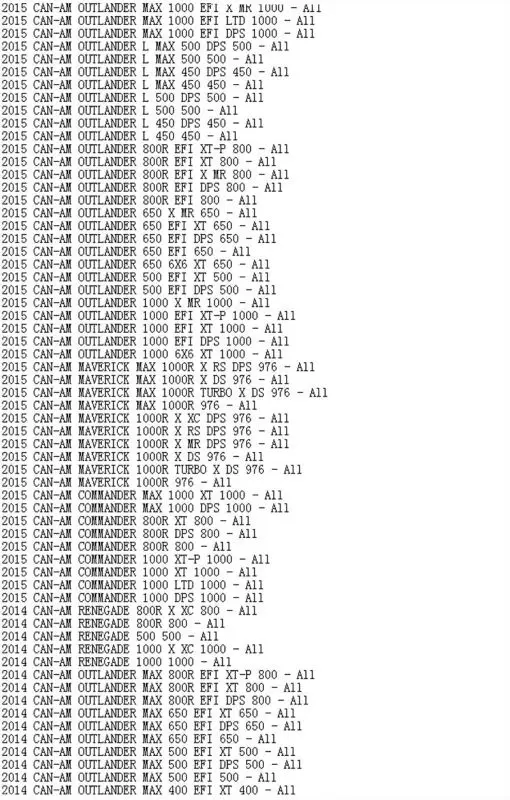 Бензиновое топливо масляные фильтры для CAN-AM Mossy 570 MAX570 MAX650 MAX800R MAX850 MAX1000 4 Quad ATV дикий мотоцикл