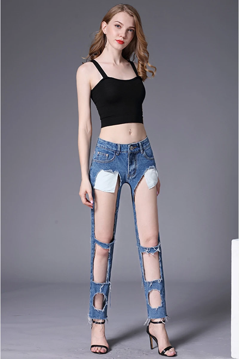 extreme cut out jeans price