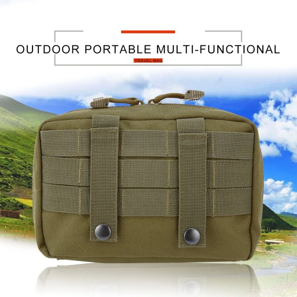 

Outdoor Portable Medical Travel Bag Multifunctional Waist Pack Tactical Case Emergency Survival bag for Camping Climbing
