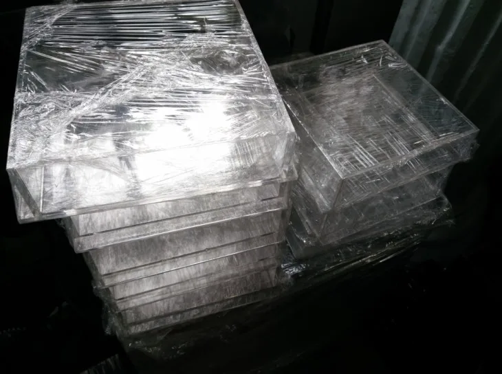 

57, acrylic SLA DLP 3d printer 180*180*150mm UV resin tank,Nano tech process,customized good quality