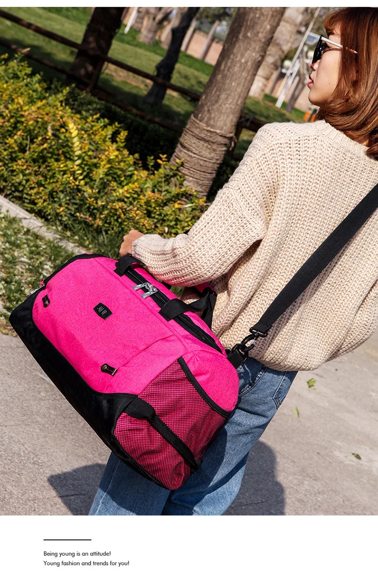 Большая Упаковка Кубики дорожная сумка для мужчин женщин сумка вести багажные сумки Выходные Ночь путешествия организатор