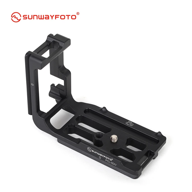  SUNWAYFOTO PCL-5DIV Custom L Plate Bracket for Canon 5DIV 5D4 5D Mark IV Camera Arca Really Right S