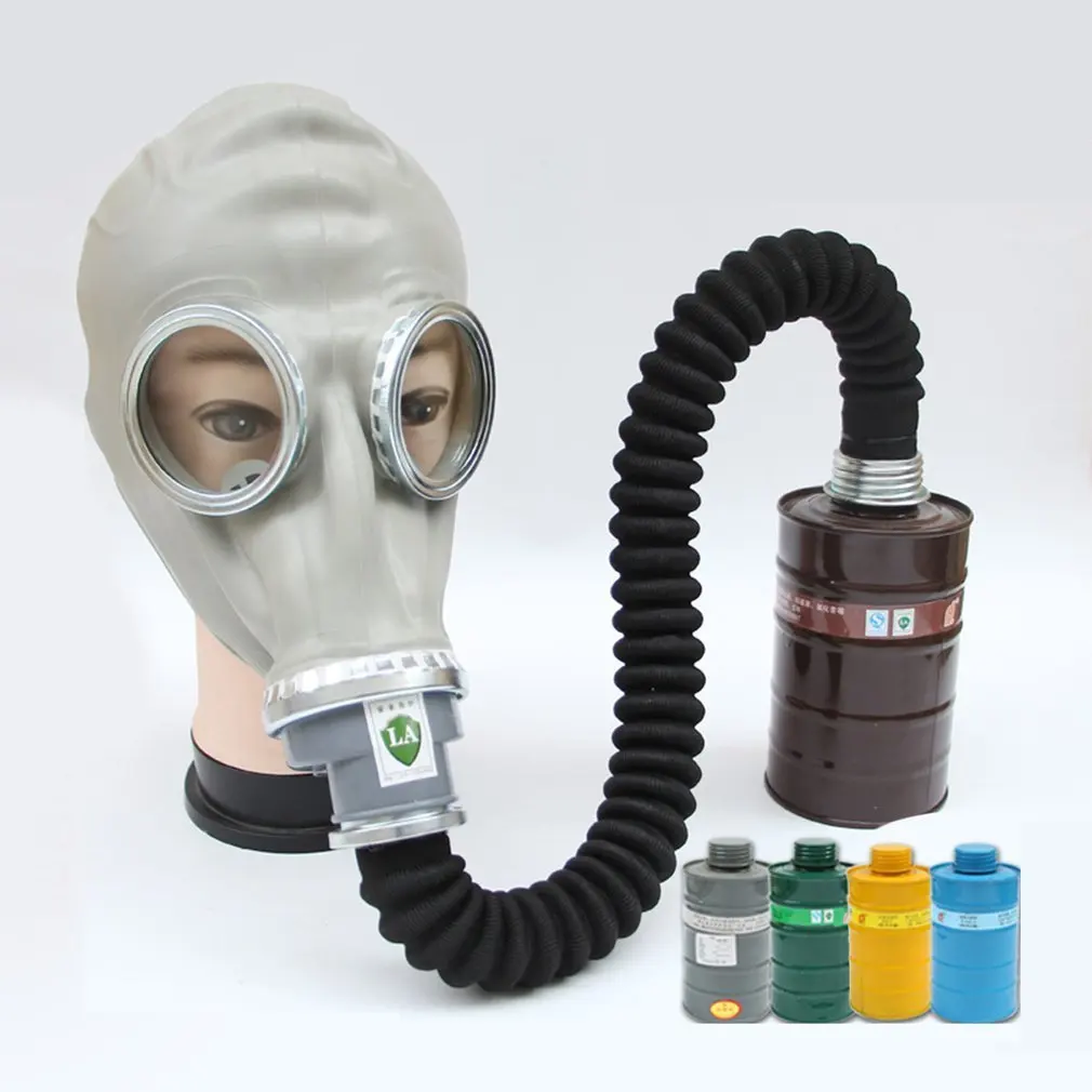 Высокое качество, 2 в 1, респиратор, противогаз, противопожарная маска, военные пестициды, противогаз, 6800, противогаз, Нетоксичная защитная маска