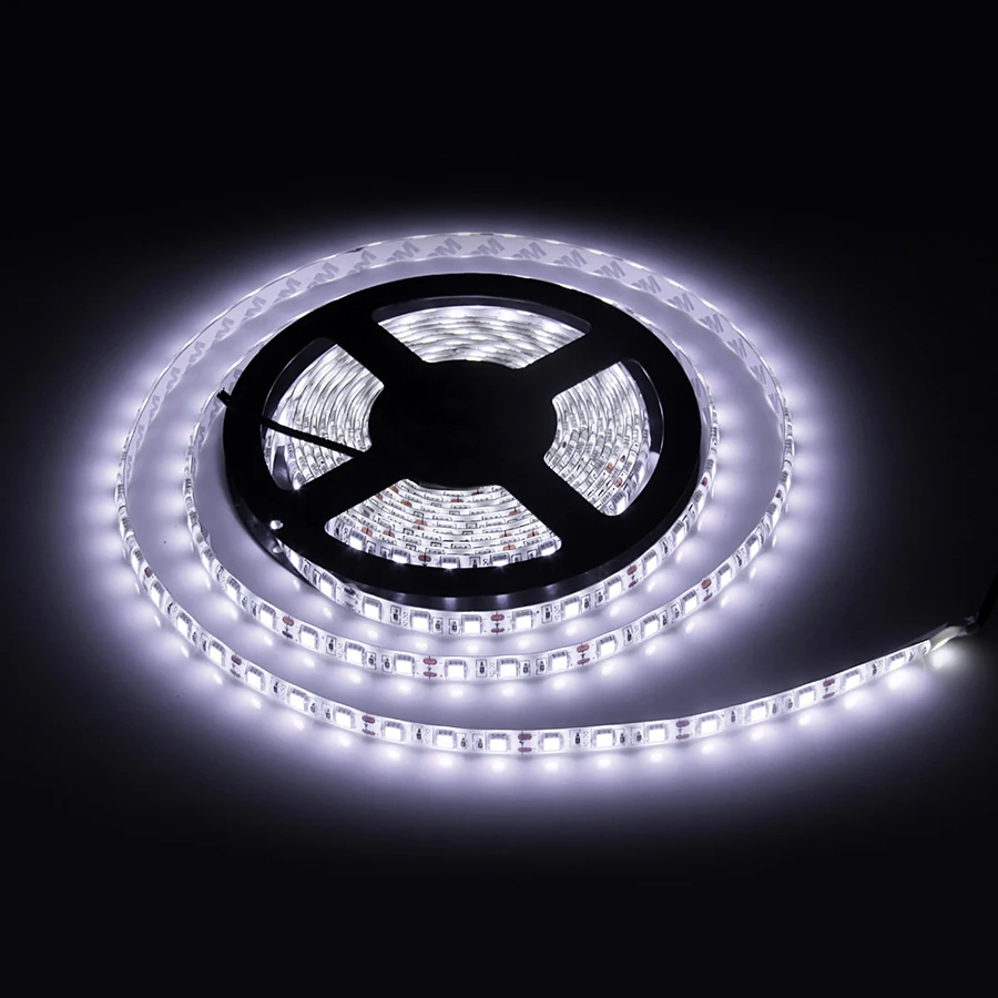 

DC12V 60leds/m 5050 LED Strip IP20 Not Waterproof IP65 Waterproof LED Strip RGB Flexible LED Strip Light 5m/lot