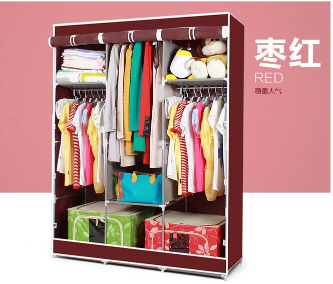aliexpresscom buy free shipping bedroom furniture simple wardrobe large reinforce steel cloth wardrobe closet large capacity wardrobes from reliable - Shipping Bedroom Furniture aliexpresscom buy free shipping bedroom furniture simple wardrobe large reinforce steel cloth wardrobe closet large capacity wardrobes from reliable - Shipping Bedroom Furniture
