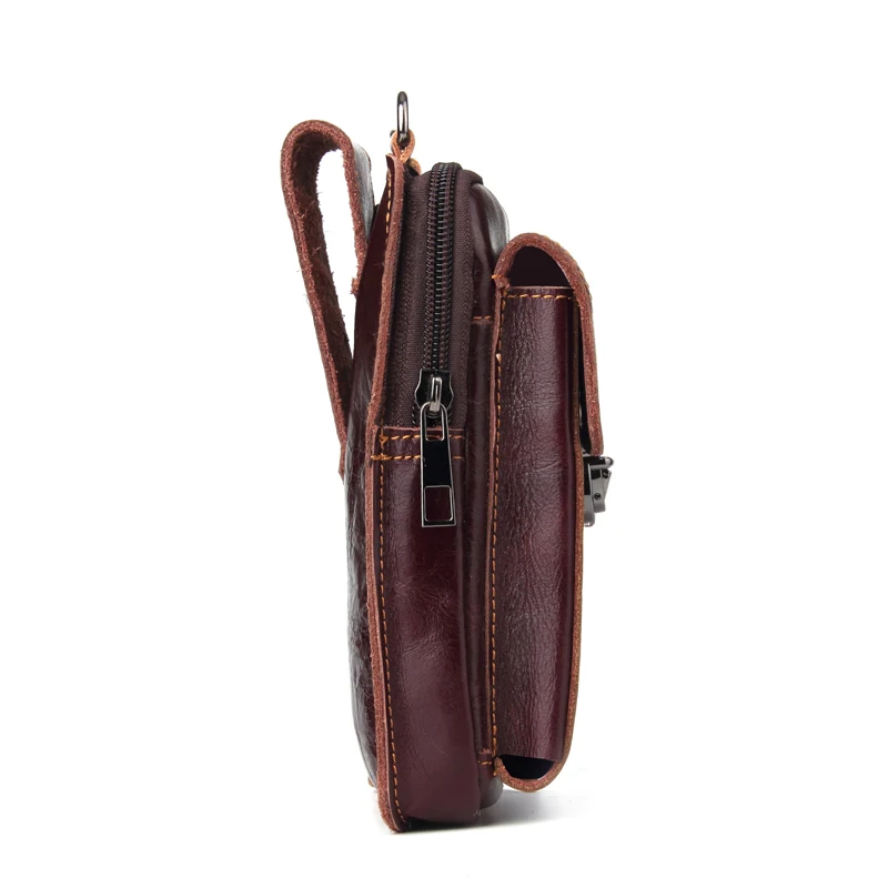 Поясная Сумка из натуральной кожи для iphone/samsung/sony/LG, сумка на плечо для смартфона, сумка на ремне для ниже 6,5 дюймов, чехол для мобильных телефонов