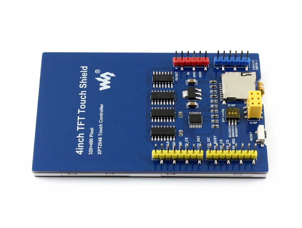 Waveshare 4 дюйма TFT сенсорный экран для Arduino резистивный сенсорный экран на тонкопленочных транзисторах на тонкоплёночных транзисторах ЖК-дисплей 480x320 разрешение совместимость с Arduino UNO и т. д